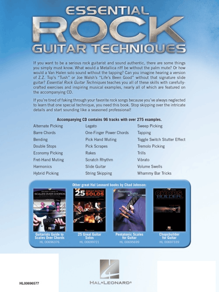 Essential Rock Guitar Techniques by Chad Johnson Electric Guitar - Sheet Music page 7