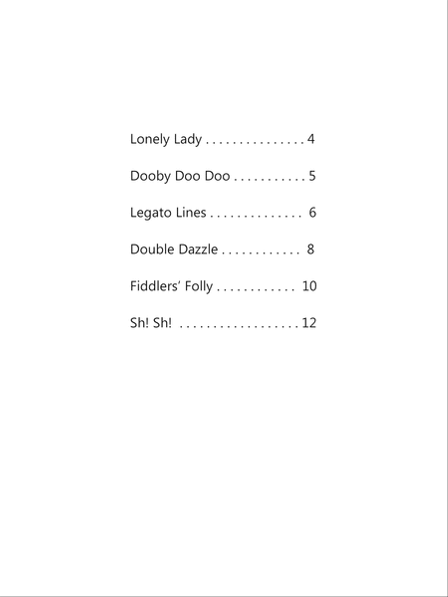 Gems for Violin Ensembles, Book 2 Violin scores gallery preview page 7