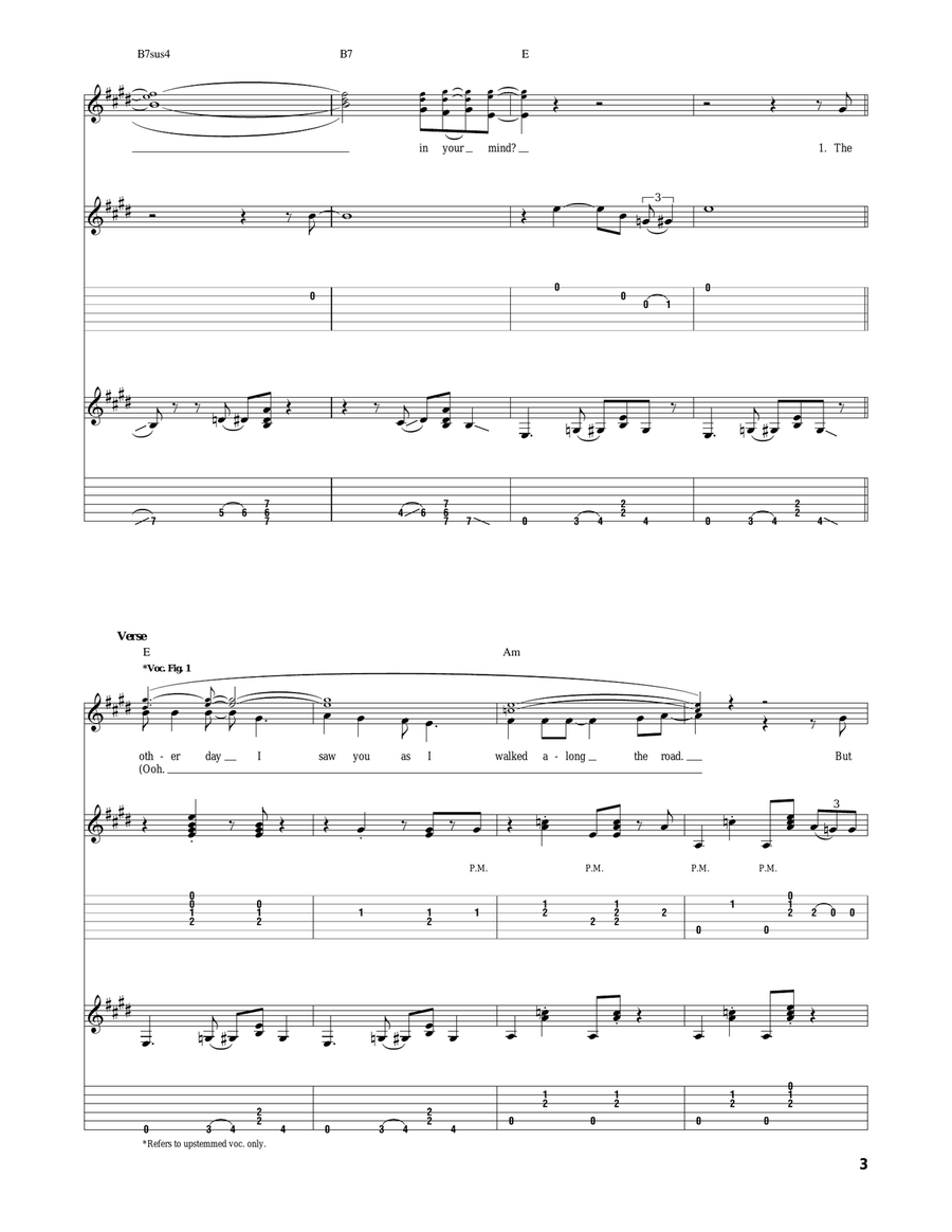 What Goes On What Goes On Acoustic Guitar scores gallery preview page 3