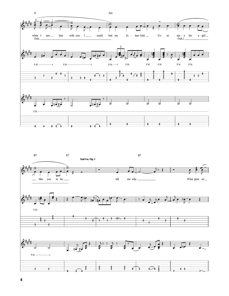 What Goes On What Goes On Acoustic Guitar scores gallery preview page 4