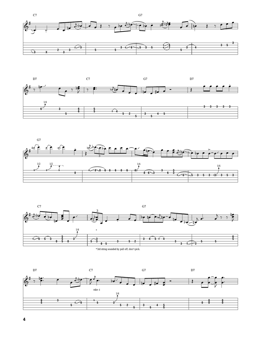 Cookin' Cookin' Acoustic Guitar scores gallery preview page 4