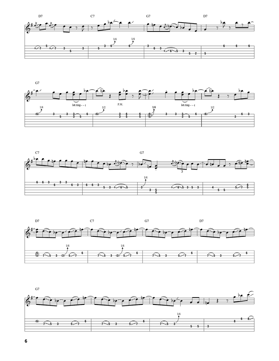 Cookin' Cookin' Acoustic Guitar scores gallery preview page 6
