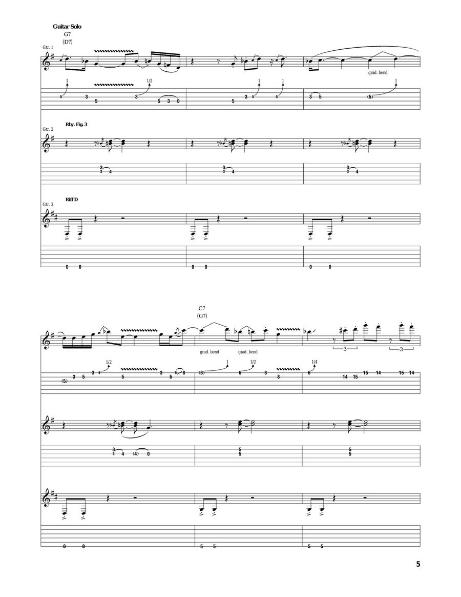 She's Into Something She's Into Something Acoustic Guitar scores gallery preview page 5