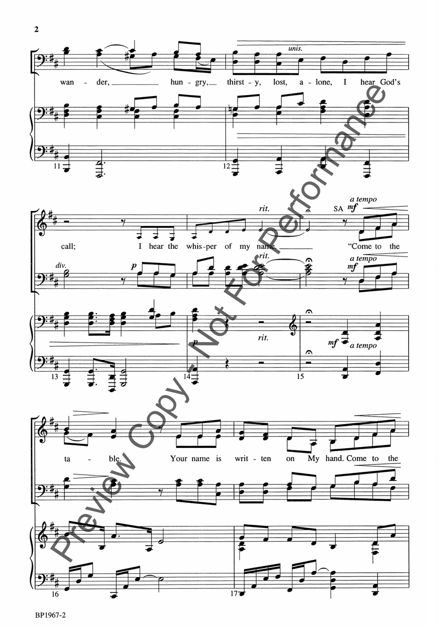 The Whisper The Whisper 4-Part scores gallery preview page 3