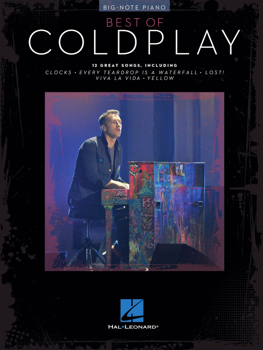 Best of Coldplay for Big-Note Piano Easy Piano scores gallery preview page 1