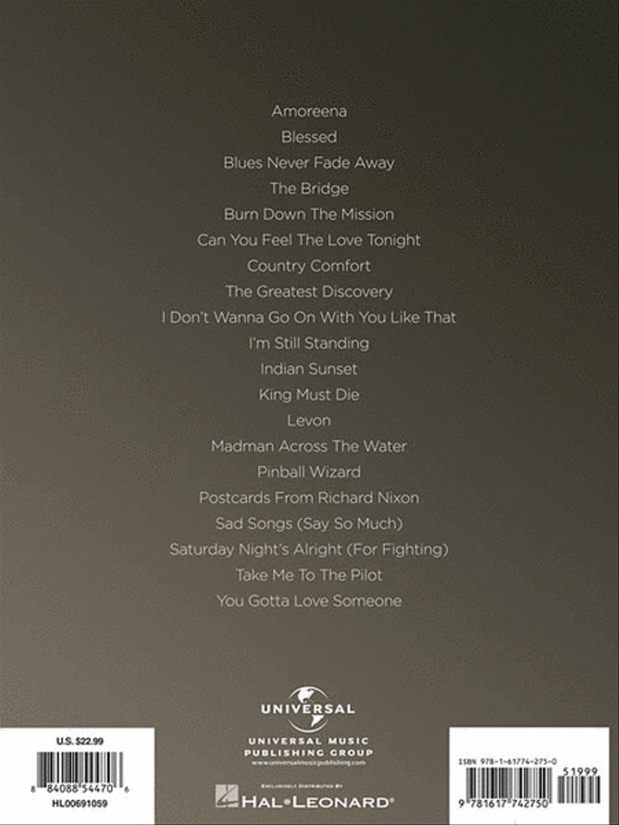 Elton John Favorites Elton John Favorites Piano scores gallery preview page 2