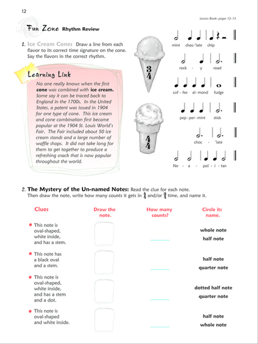 Premier Piano Course, Lesson, Theory & Performance 1B 2012 (Value Pack) Piano Method scores gallery preview page 3