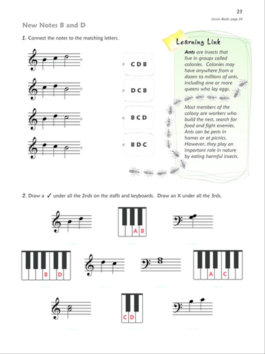 Premier Piano Course, Lesson, Theory & Performance 1B 2012 (Value Pack) Piano Method scores gallery preview page 8