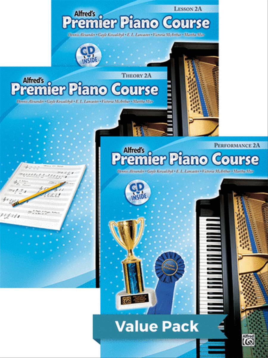 Premier Piano Course, Lesson, Theory & Performance 2A 2012 (Value Pack) Piano Method scores gallery preview page 1