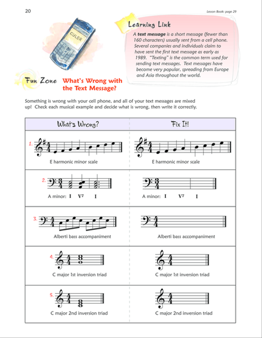 Premier Piano Course, Lesson, Theory & Performance 4 2012 (Value Pack) Piano Method scores gallery preview page 8