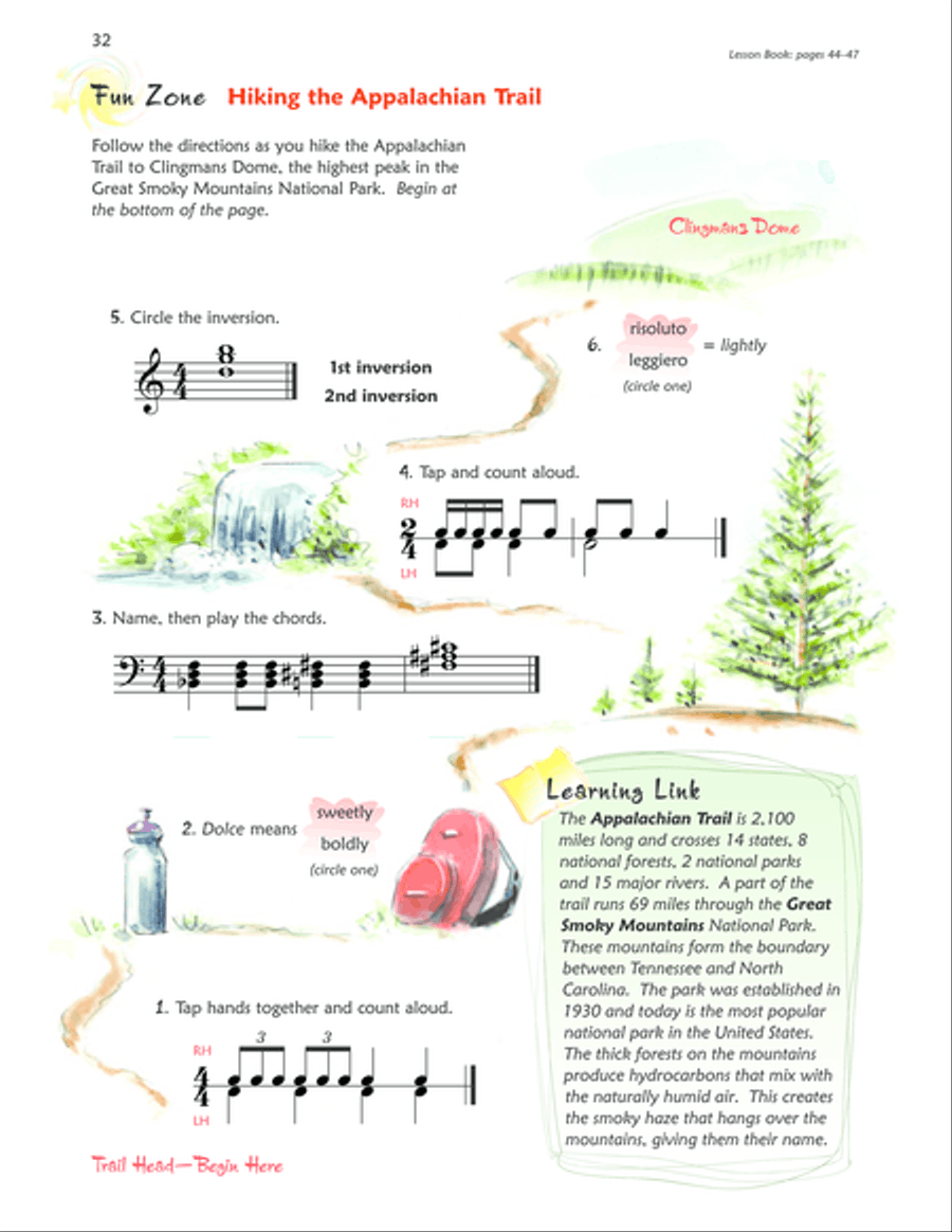 Premier Piano Course, Lesson, Theory & Performance 4 2012 (Value Pack) Piano Method scores gallery preview page 9