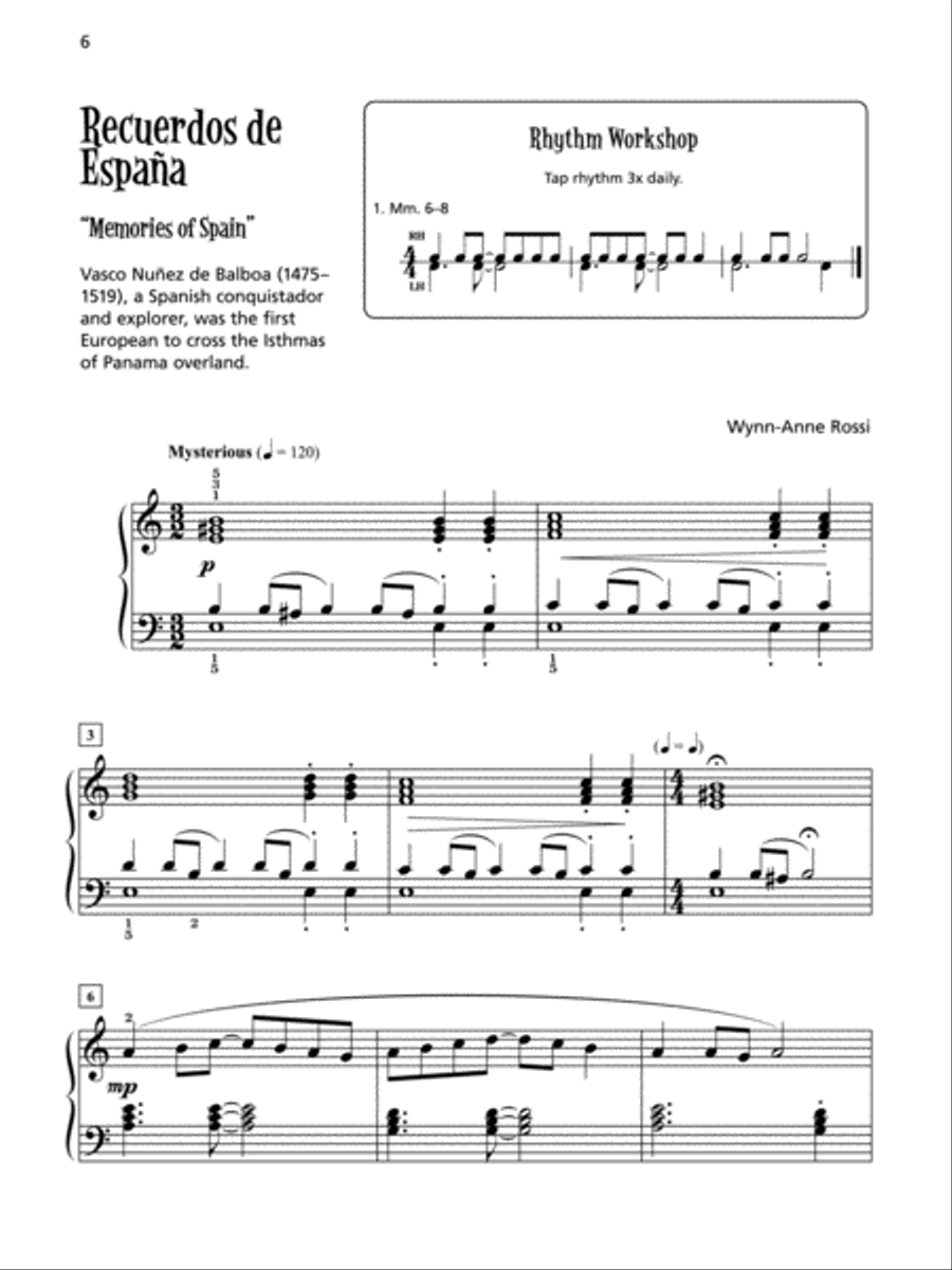 Música Latina Books 1-3 (Value Pack) Piano Method scores gallery preview page 4