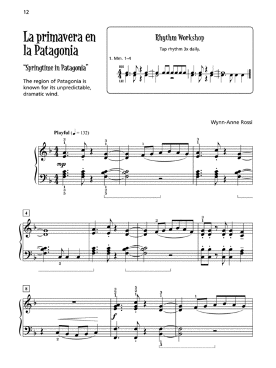 Música Latina Books 1-3 (Value Pack) Piano Method scores gallery preview page 5