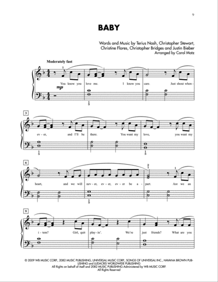 Current Hits Books 1-3 (Value Pack) Piano Method scores gallery preview page 2