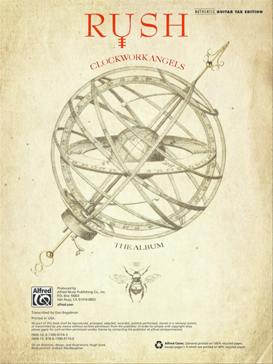 Rush -- Clockwork Angels Electric Guitar scores gallery preview page 2