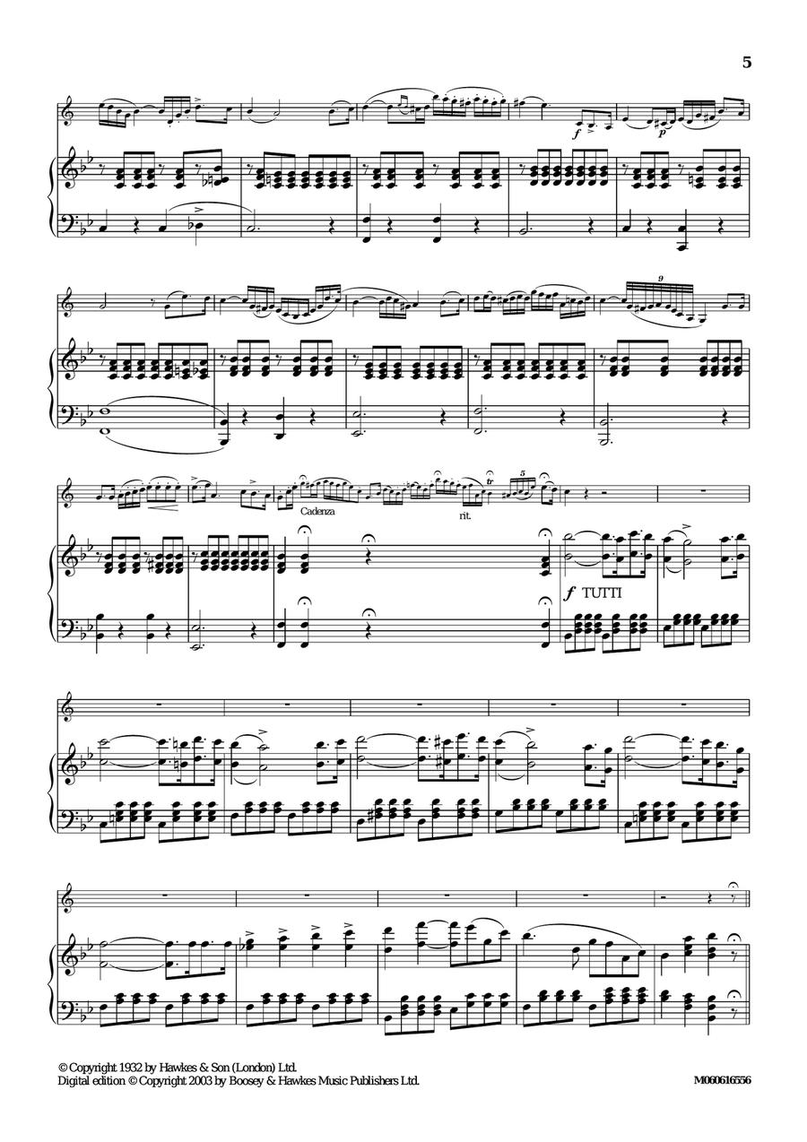 Facilita (Air With Variations) Trumpet Solo scores gallery preview page 5
