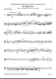 Fughetta (from Five Bagatelles For Flute And Piano)