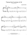 Theme From Summer Of '42 (The Summer Knows)