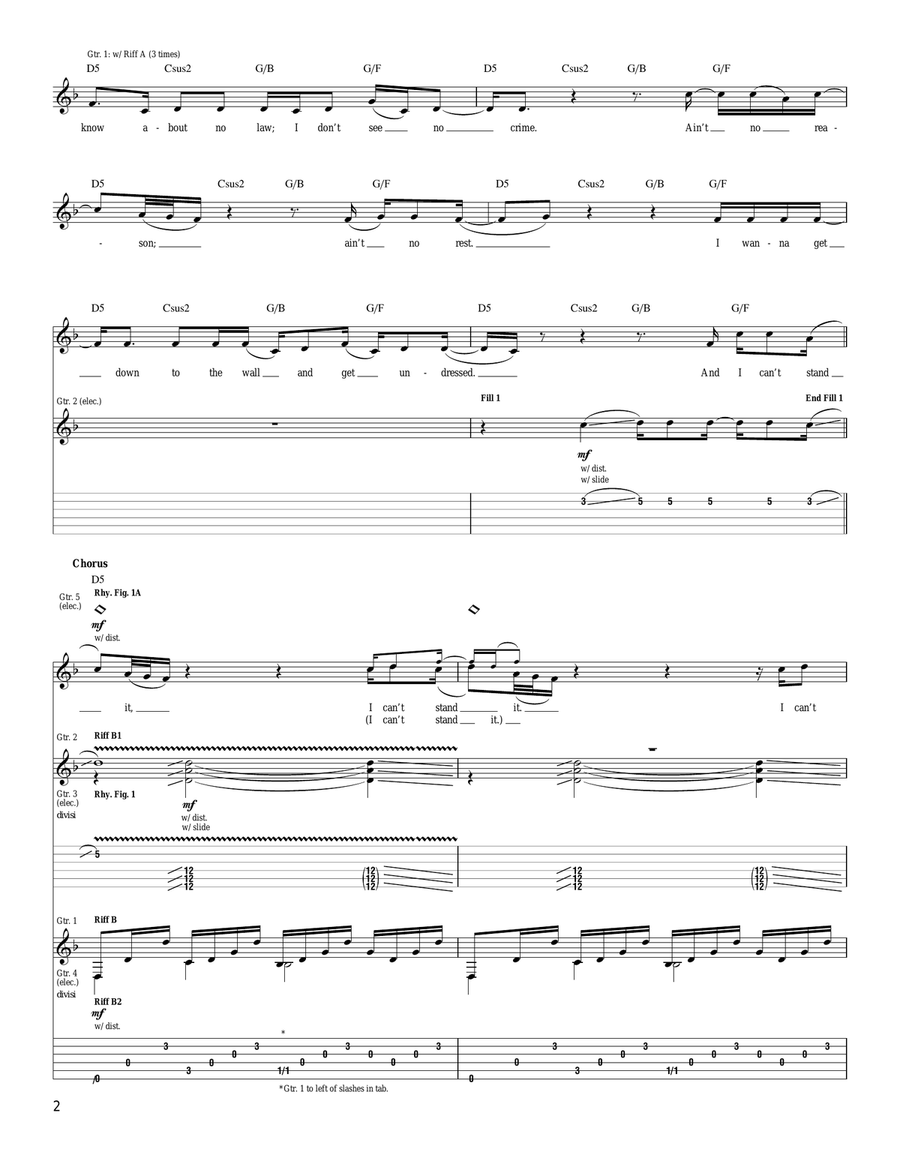 Ballpeen Hammer Ballpeen Hammer Acoustic Guitar scores gallery preview page 2