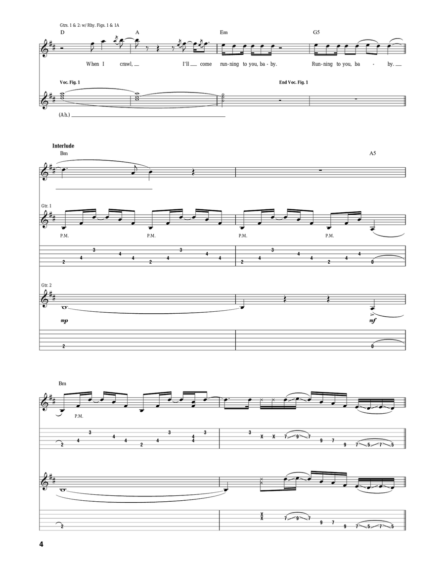 Learning To Fall Learning To Fall Acoustic Guitar scores gallery preview page 4