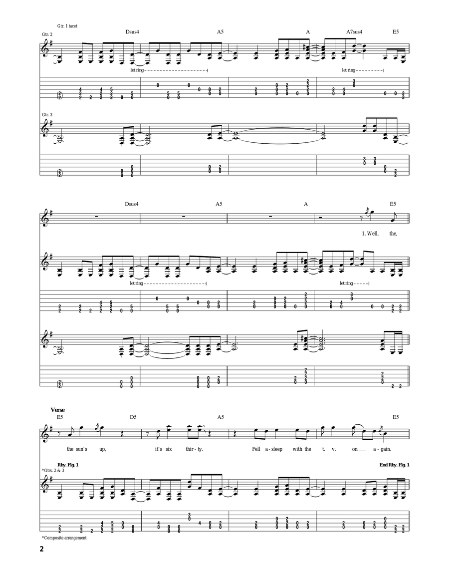 My Kinda Girl My Kinda Girl Acoustic Guitar scores gallery preview page 2
