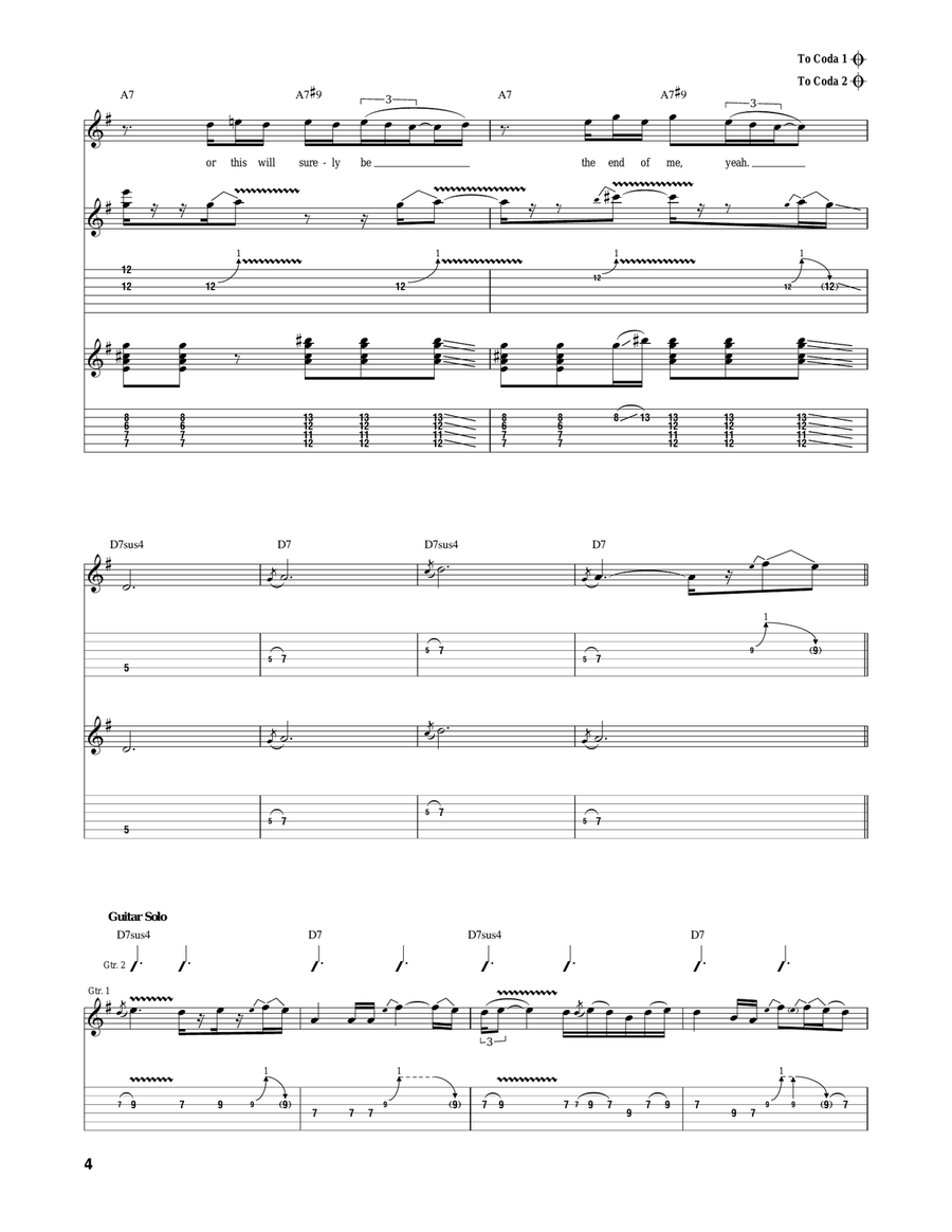 Dreams I'll Never See Dreams I'll Never See Acoustic Guitar scores gallery preview page 4
