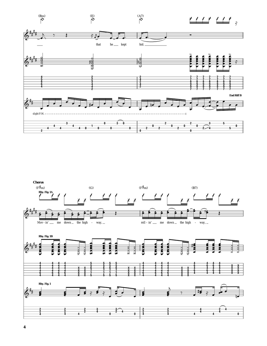 I Got A Name Acoustic Guitar scores gallery preview page 4