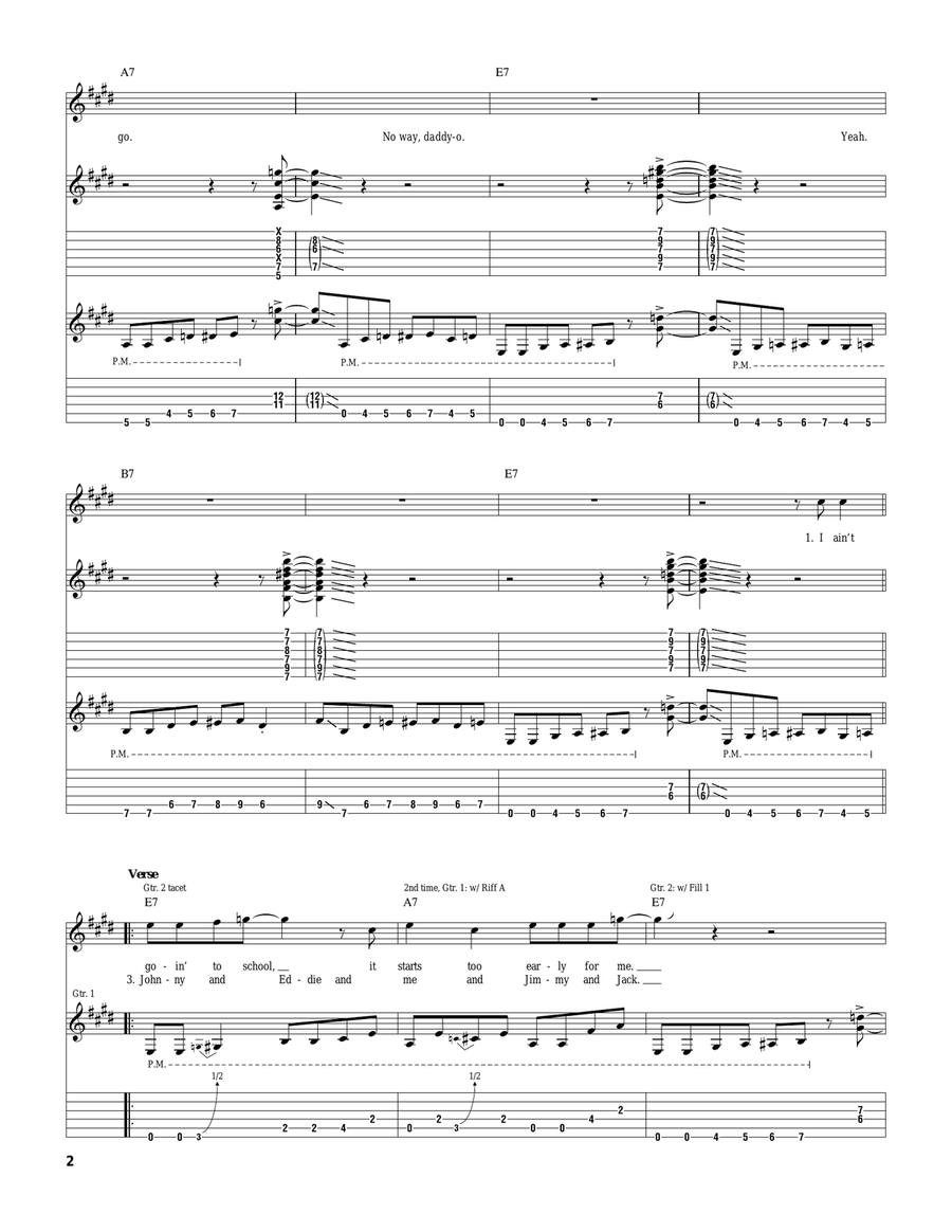 (She's) Sexy And 17 (She's) Sexy And 17 Acoustic Guitar scores gallery preview page 2