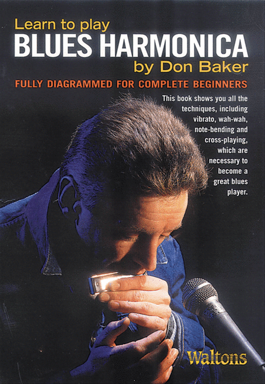 Learn to Play Blues Harmonica Harmonica scores gallery preview page 1