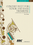 Concert Duet For Tenor And Bass Trombone Concert Band Accompaniment