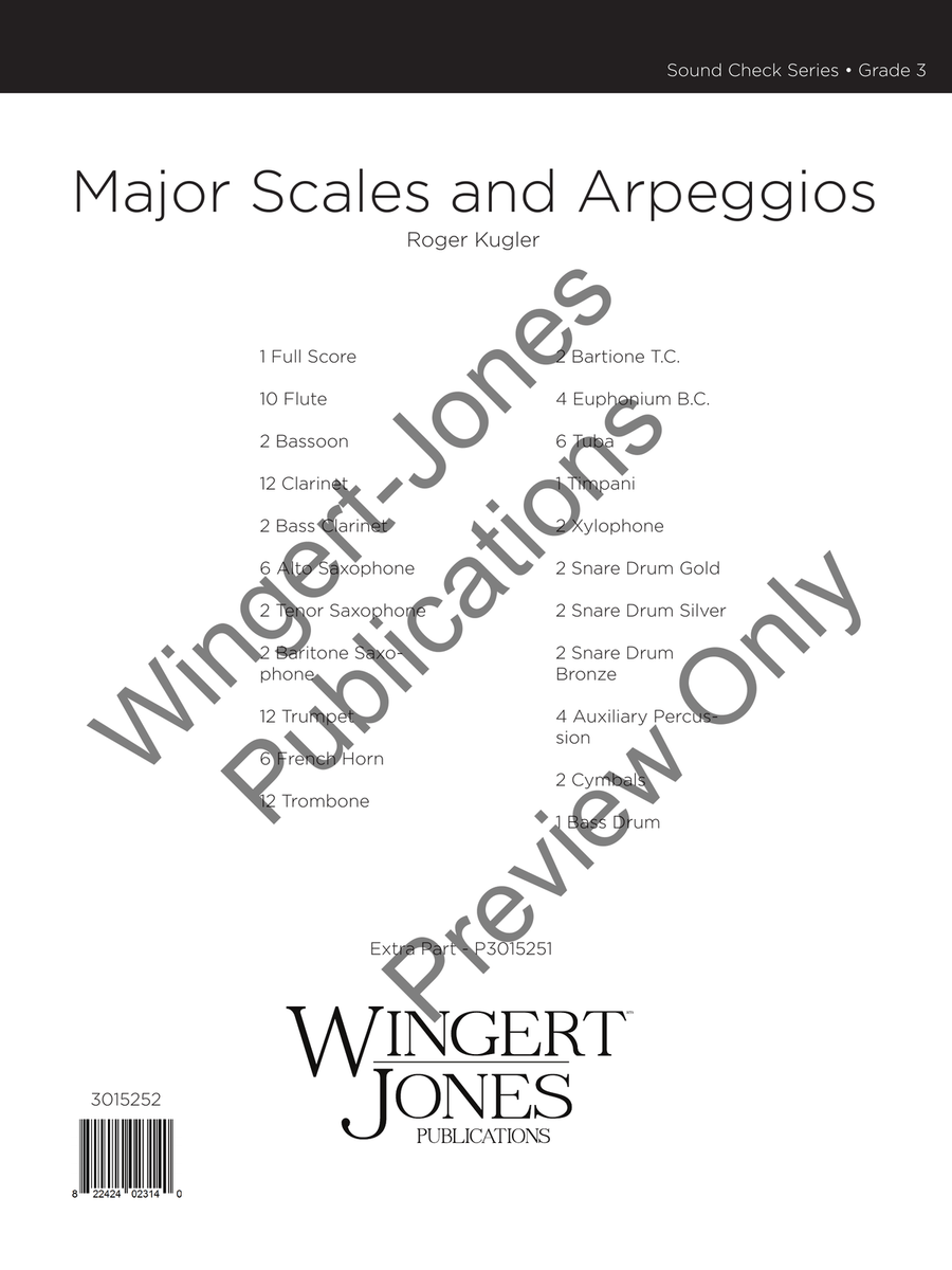 Major Scales Bari Sax Major Scales Bari Sax Baritone Saxophone scores gallery preview page 2