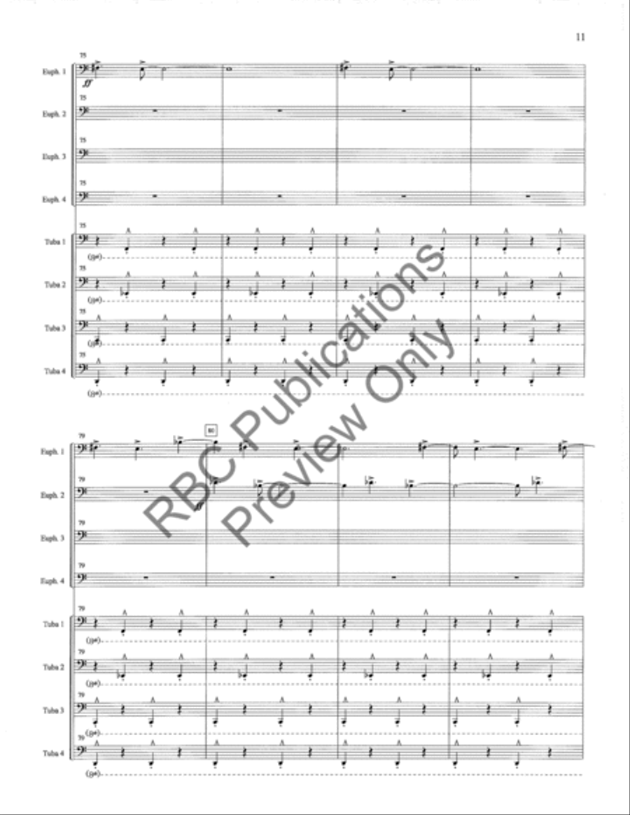 Frescos De Bonampak Octet 3 Chamber Music scores gallery preview page 14