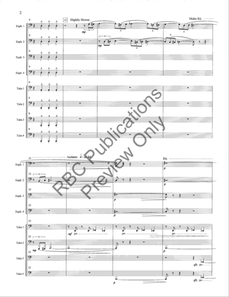 Frescos De Bonampak Octet 3 Chamber Music scores gallery preview page 5