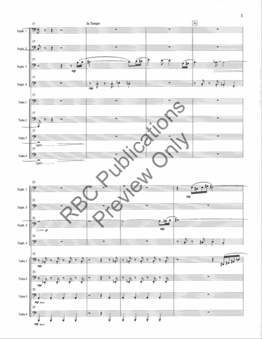 Frescos De Bonampak Octet 3 Chamber Music scores gallery preview page 6