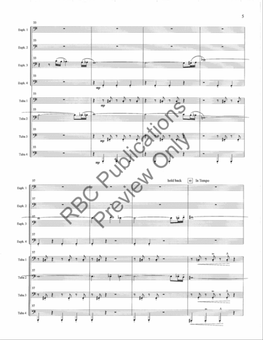 Frescos De Bonampak Octet 3 Chamber Music scores gallery preview page 8