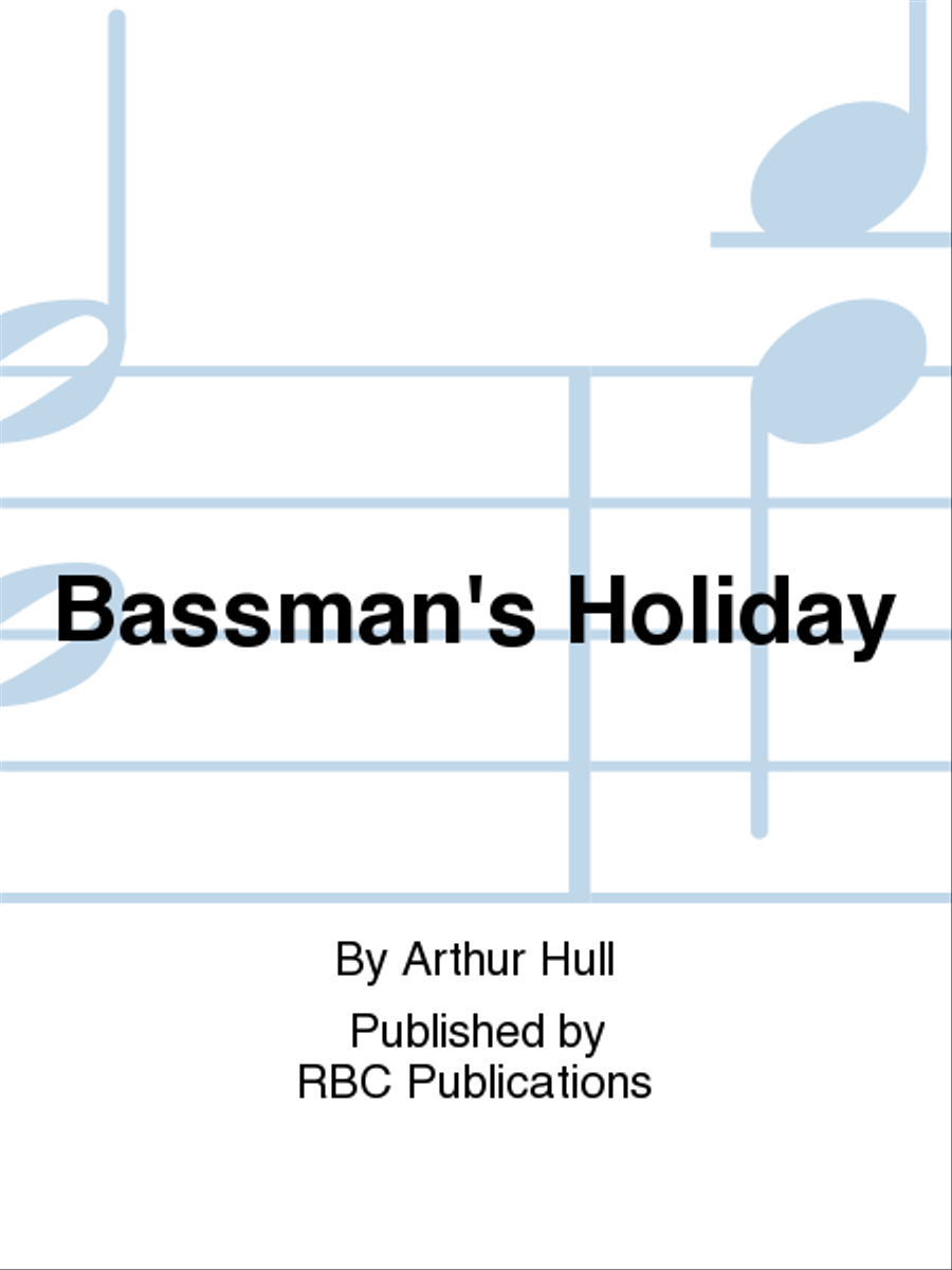 Bassman's Holiday Tuba scores gallery preview page 1