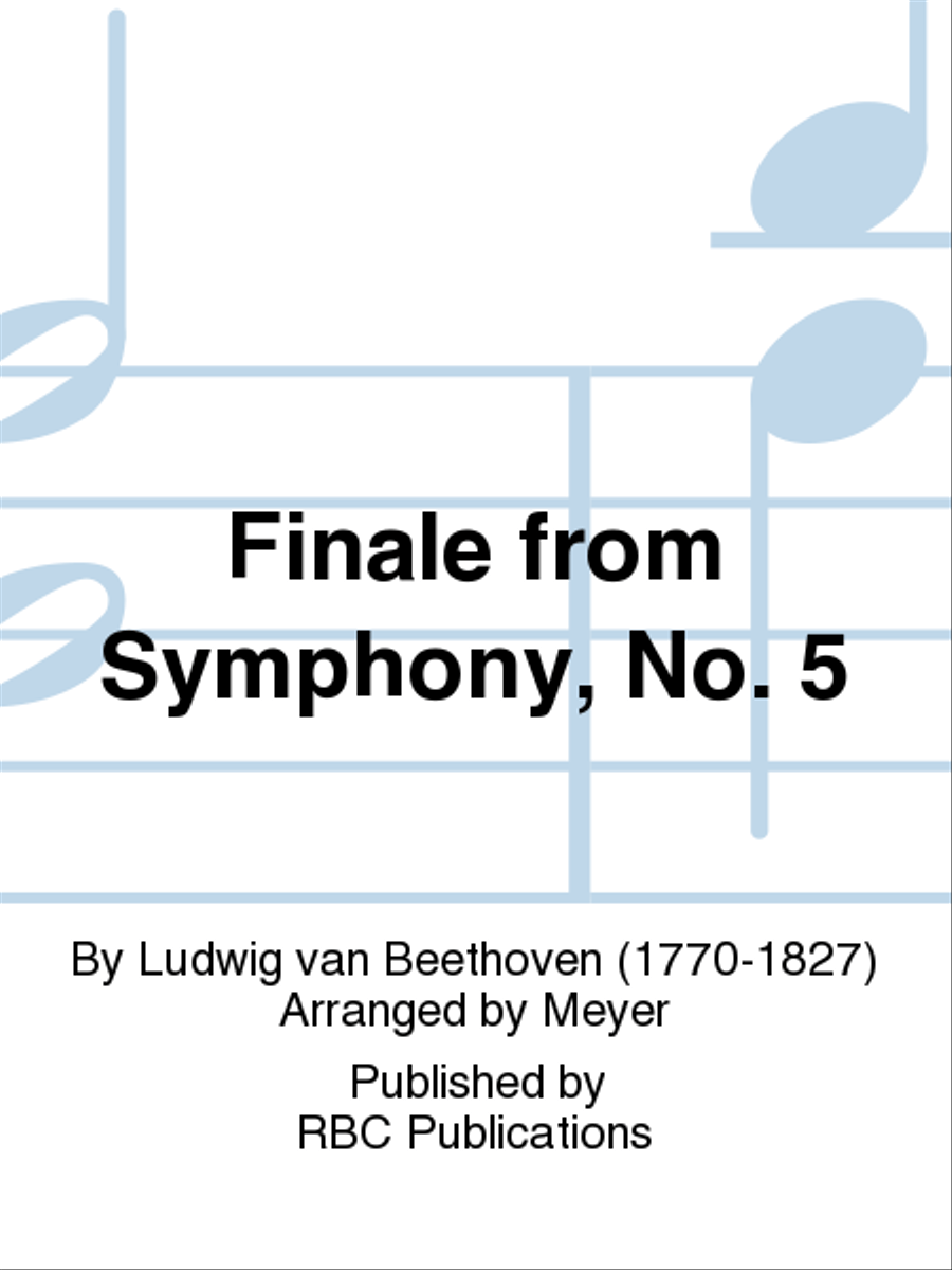 Finale from Symphony, No. 5 Full Orchestra scores gallery preview page 1