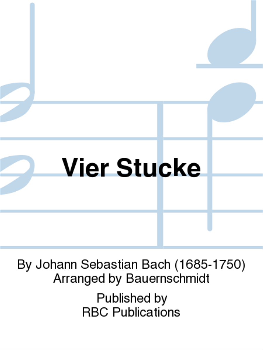 Vier Stucke String Orchestra scores gallery preview page 1