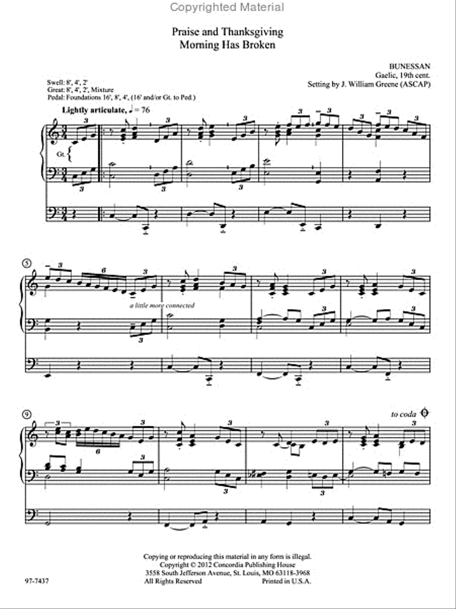 Love Divine: Six Practical Hymn Preludes on Familiar Tunes Organ scores gallery preview page 2