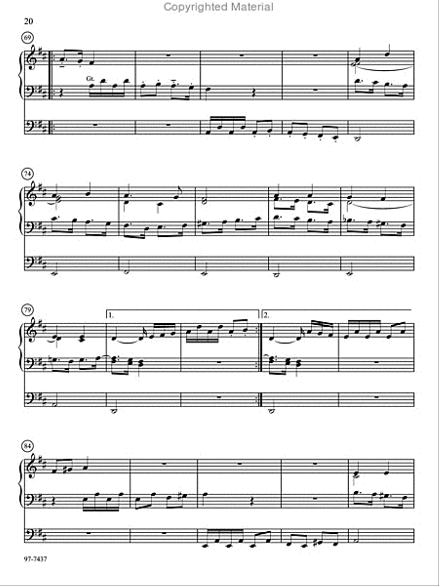 Love Divine: Six Practical Hymn Preludes on Familiar Tunes Organ scores gallery preview page 18