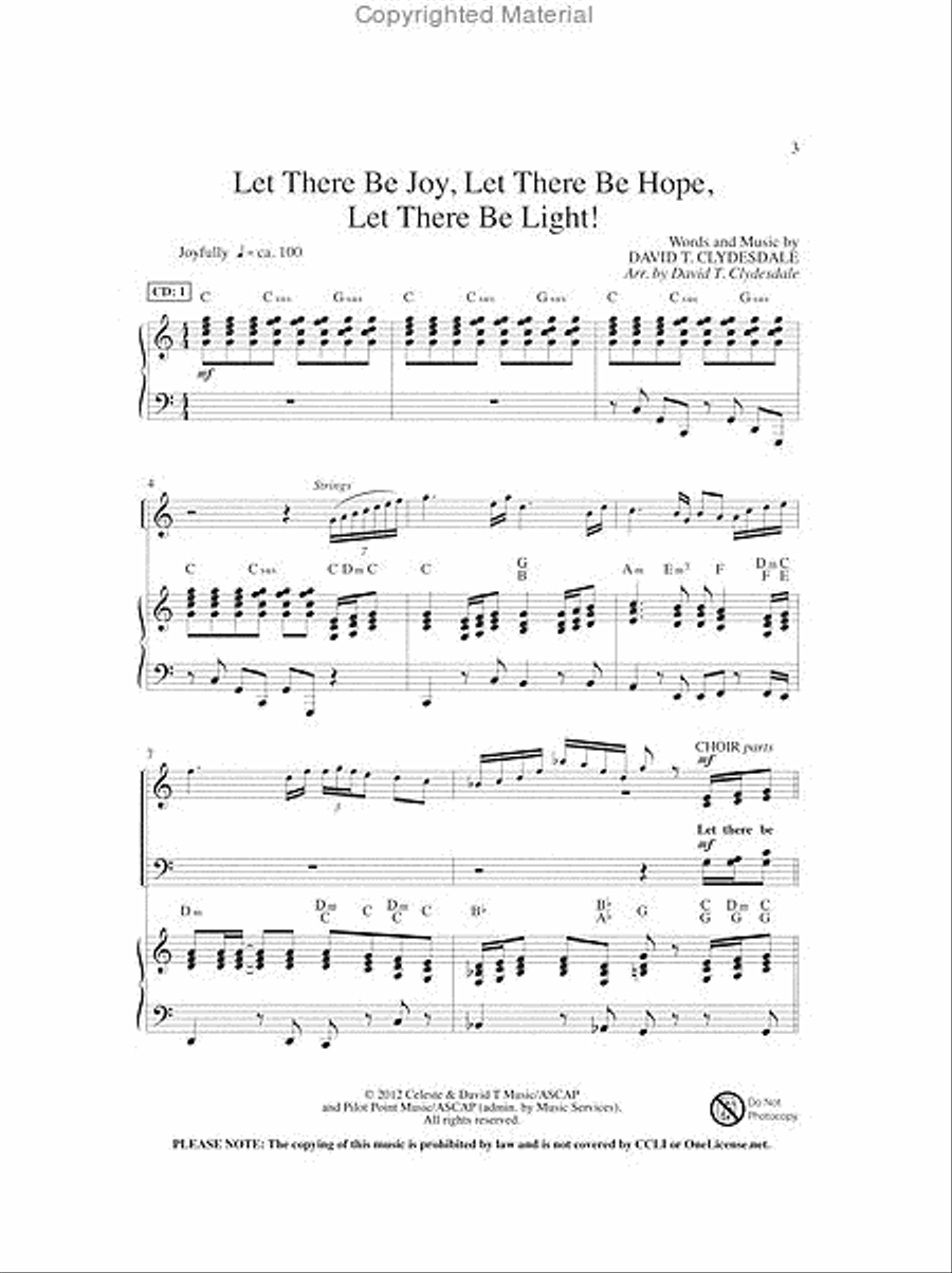 Hope of the Broken World (Book) 4-Part scores gallery preview page 2