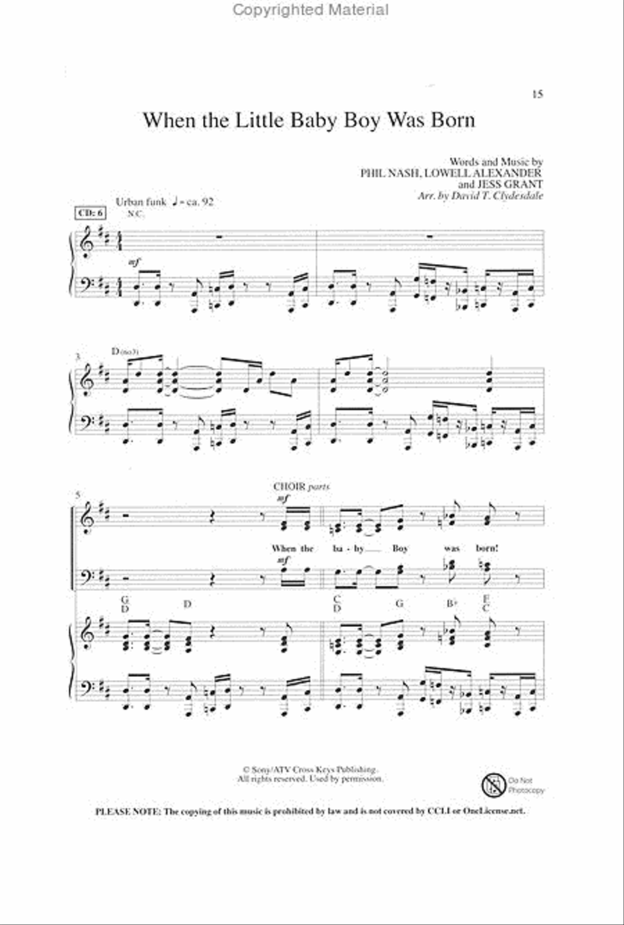 Hope of the Broken World (Book) 4-Part scores gallery preview page 3