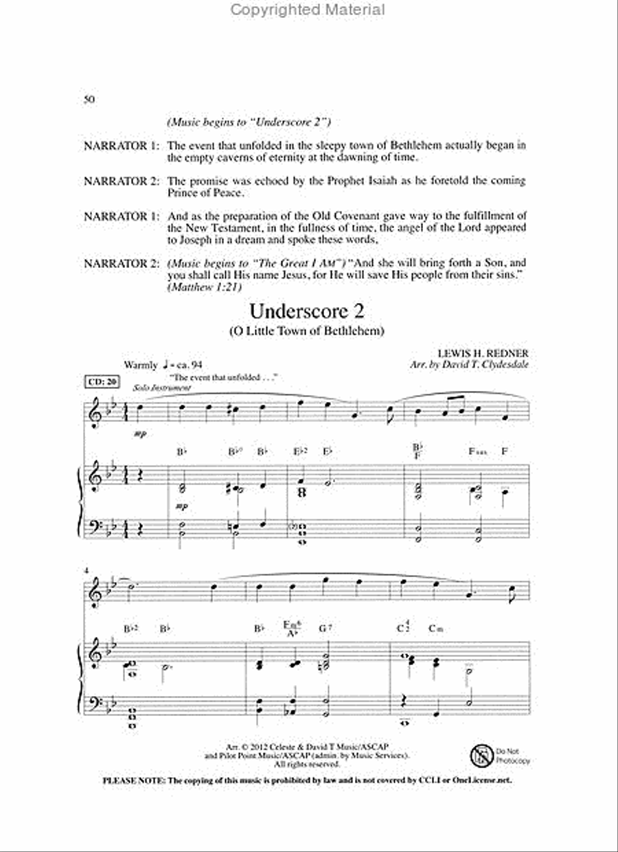 Hope of the Broken World (Book) 4-Part scores gallery preview page 4