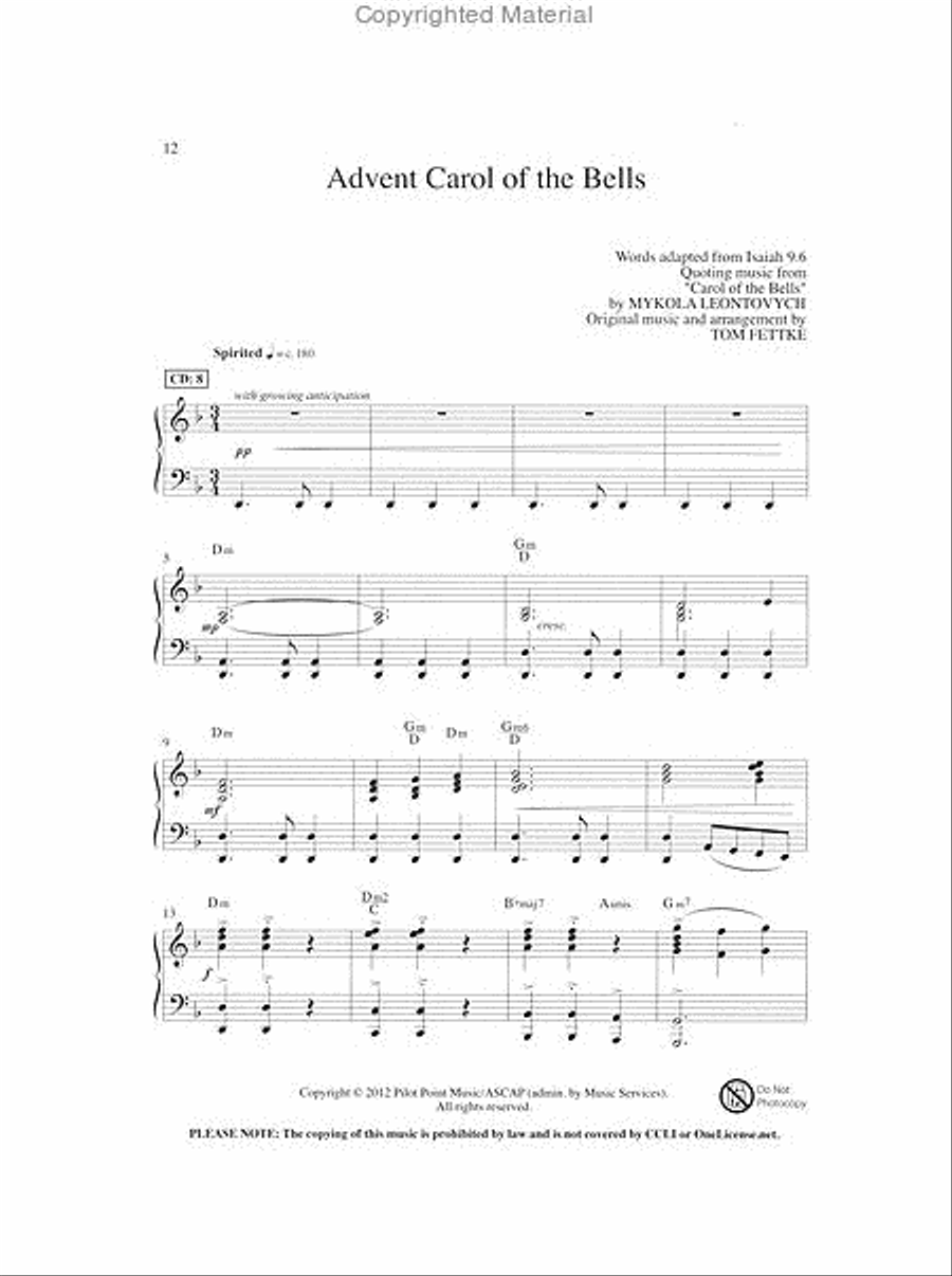 Noel and Alleluia! Jesus Is Born (Book) 4-Part scores gallery preview page 3