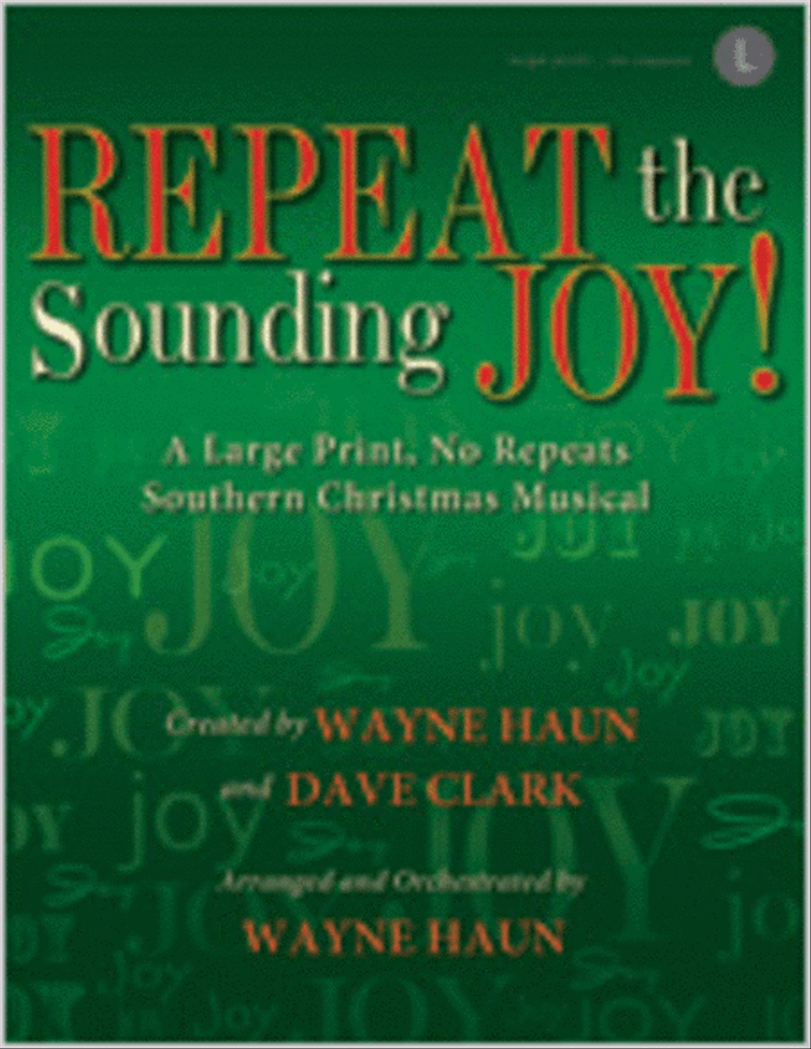 Repeat the Sounding Joy! (Book) 4-Part scores gallery preview page 1