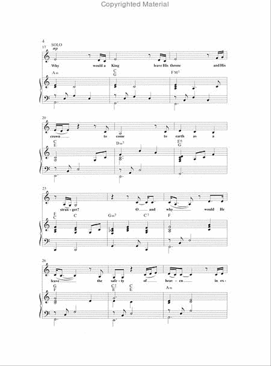 He Loved Us More with More Than Wonderful (Anthem) 4-Part scores gallery preview page 3
