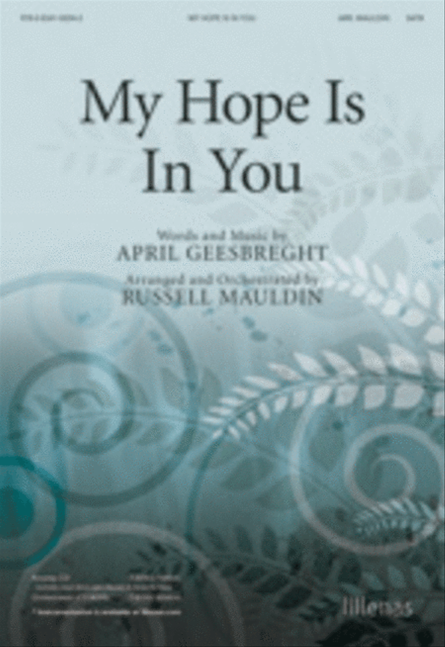 My Hope Is in You (Anthem) 4-Part scores gallery preview page 1