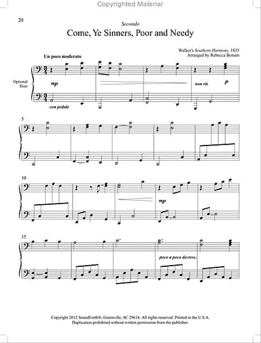 Seek Ye First Seek Ye First Easy Piano scores gallery preview page 11
