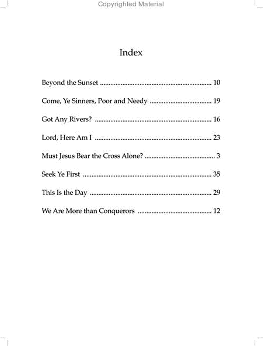 Seek Ye First Seek Ye First Easy Piano scores gallery preview page 2