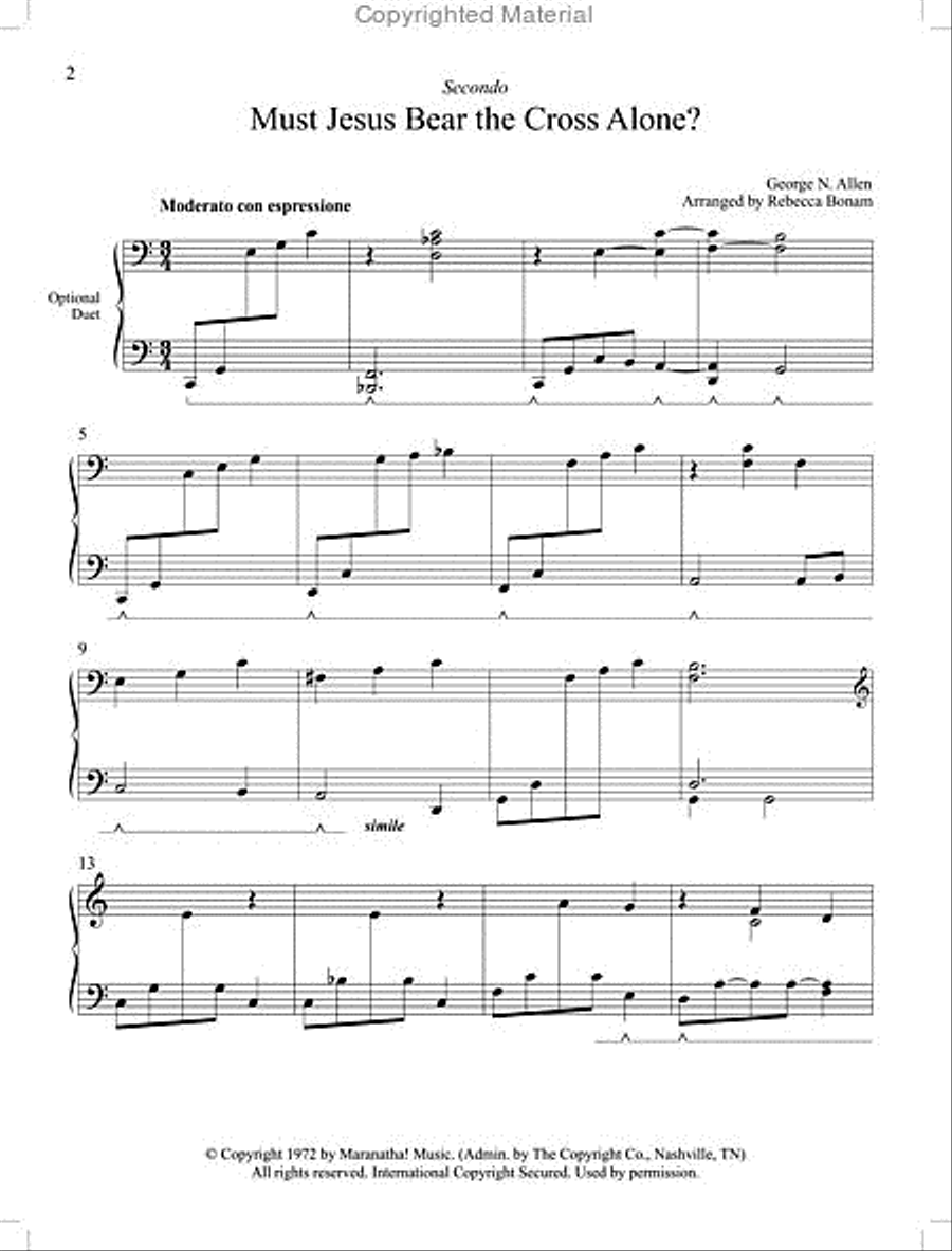 Seek Ye First Seek Ye First Easy Piano scores gallery preview page 3